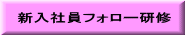 新入社員フォロー研修